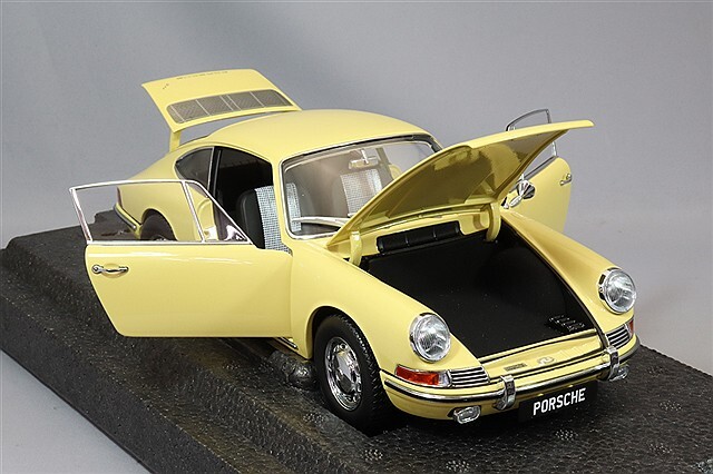 京商 1/18 ポルシェ 911 (901) 1964 シャンパンイエロー