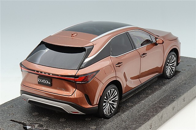 京商 1/18 レクサス RX 450h+ ソニックカッパー