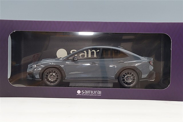 京商 samurai 1/18 スバル WRX S4 STI SPORT# グレー
