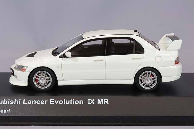 京商 1/43 三菱 ランサー エボリューション IX MR ホワイト