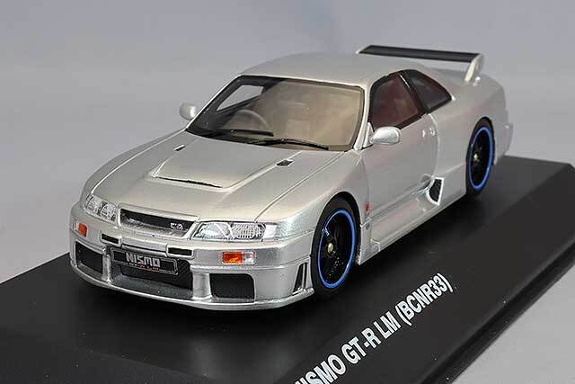 京商 1/43 ニスモ GT-R LM (BCNR33) シルバー