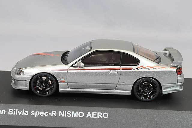 京商 1/43 日産 シルビア S15 スペックR ニスモ エアロ シルバー