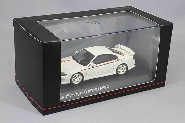 京商 1/43 日産 シルビア S15 スペックR ニスモ エアロ ホワイト