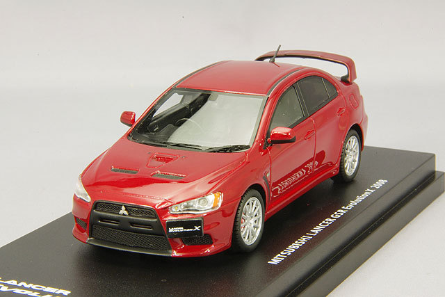 1/43 三菱　ランサーGSRエボリューション　初代ランエボ　レッド　ミニカー LV-N186d 三菱ランサーGSR エボリューションIV（赤） | 製品を