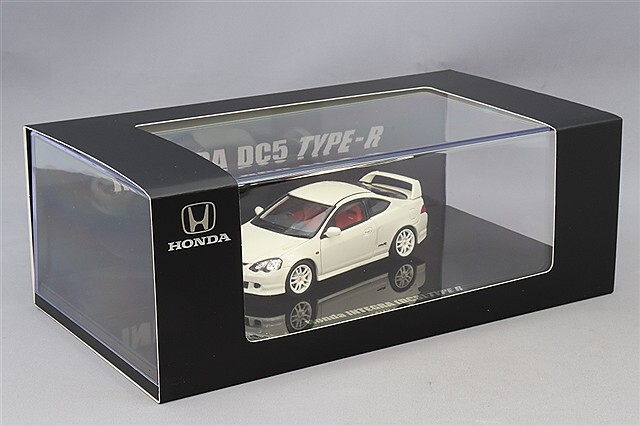 LCDモデル 1/43 ホンダ インテグラ タイプR (DC5) ホワイト