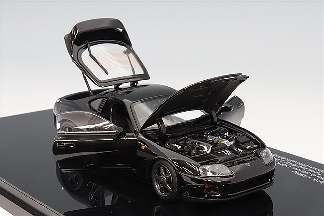 LCDモデル 1/43 トヨタ スープラ A80 ブラック