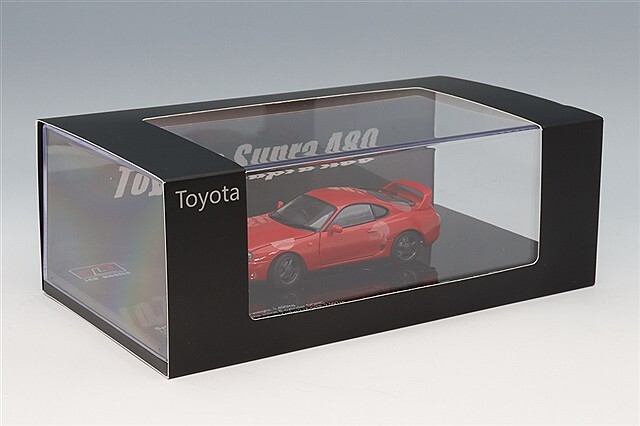 LCDモデル 1/43 トヨタ スープラ A80 レッド
