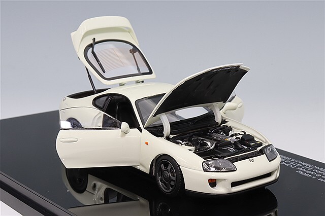 LCDモデル 1/43 トヨタ スープラ A80 ホワイト