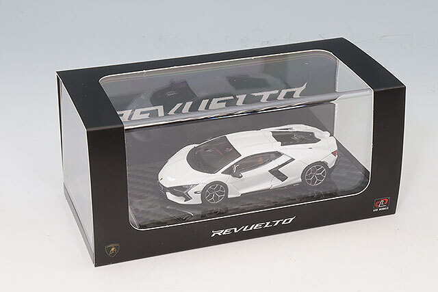 【非売品】未使用純正品 ランボルギーニ レヴエルト 純正アクセサリーセット LCDモデル 1/64 ランボルギーニ レヴエルト ホワイト