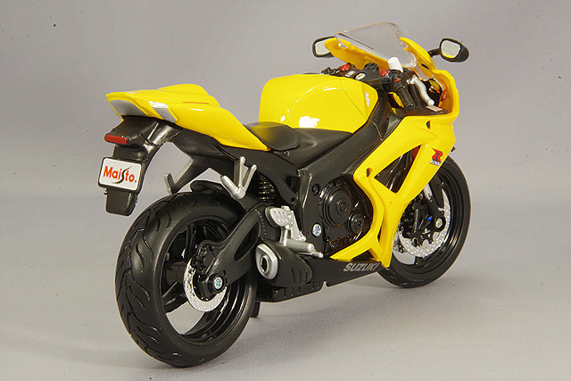 マイスト 1/12 スズキ GSX-R600 イエロー