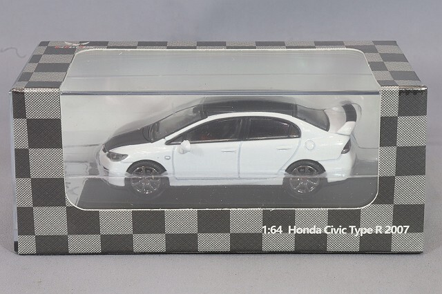 ダイキャストチーム 1/64 ホンダ シビック タイプR FD2 ホワイト