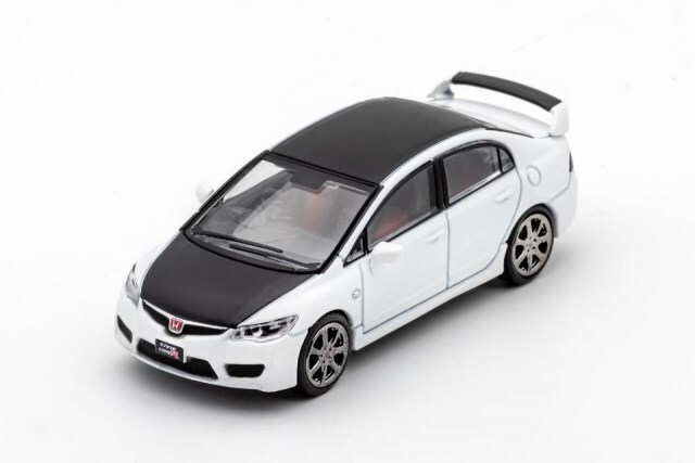 ダイキャストチーム 1/64 ホンダ シビック タイプR FD2 ホワイト