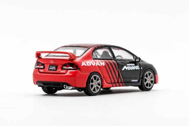 ダイキャストチーム 1/64 ホンダ シビック タイプR FD2 