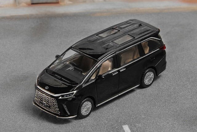 ダイキャストチーム 1/64 レクサス LM (AW10) ブラック 右ハンドル