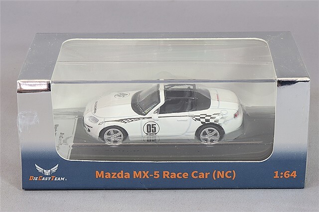 ダイキャストチーム 1/64 マツダ MX5 レーシングバージョン (右