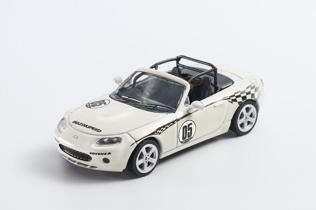 003✴︎マツダ MX-5 1/64スケール ダイキャスト ワイドボディーミニカー 003 マツダ MX-5 1/64スケール ダイキャスト ワイドボディー