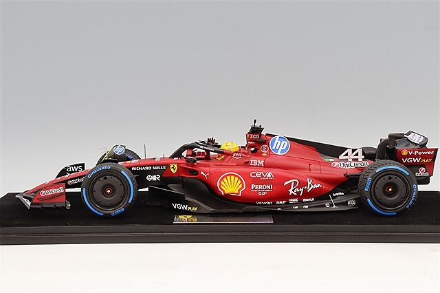 ルックスマート 1/18 フェラーリ SF-23 2025 F1 フィオラノ テスト #44