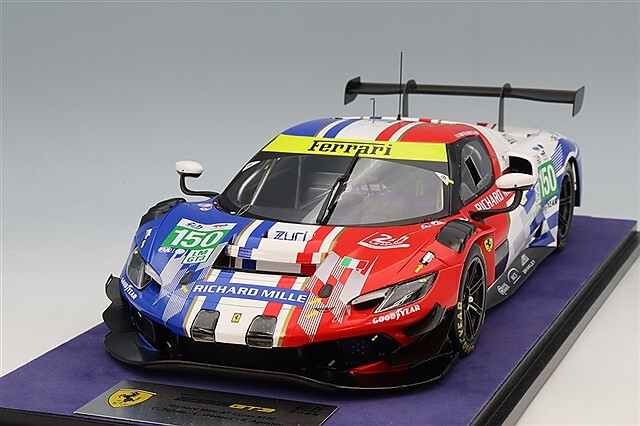 ルックスマート 1/18 フェラーリ 296 LMGT3 リシャール ミル AFコルセ