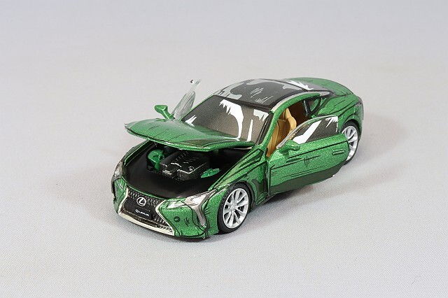 Era CAR 1/64 レクサス LC500 ノリグリーン マンガ