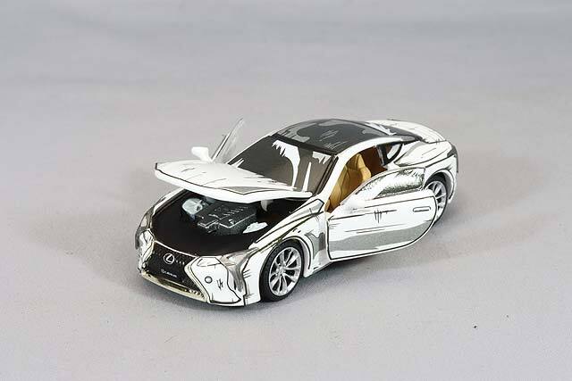 Era CAR 1/64 レクサス LC500 パールホワイト マンガ