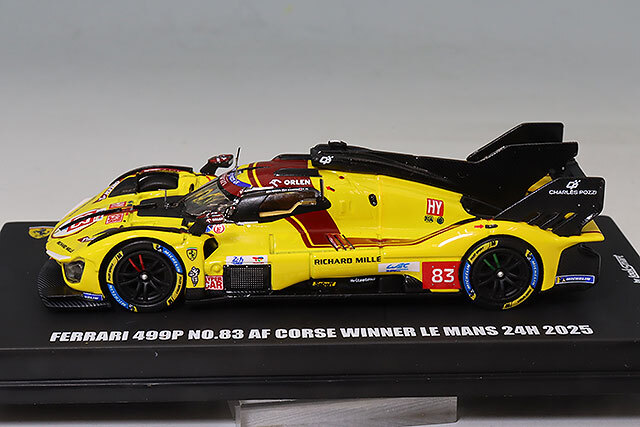 ルックスマート 1/64 フェラーリ 499P AF CORSE 2025 ルマン24H