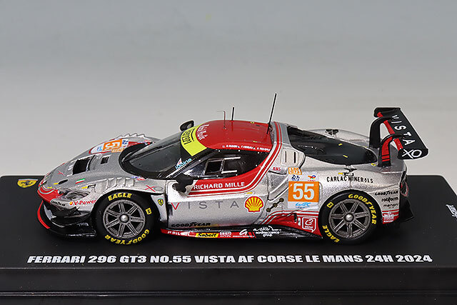 ルックスマート 1/64 フェラーリ 296 GT3 Vista AF Corse 2024 ルマン