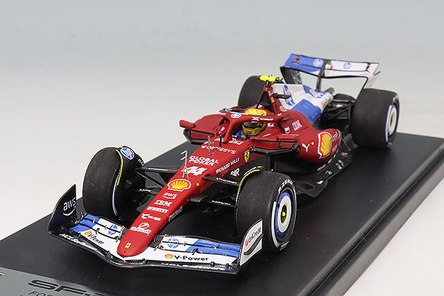 ルックスマート 1/43 フェラーリ SF-25 2025 F1 マイアミGP #44 L