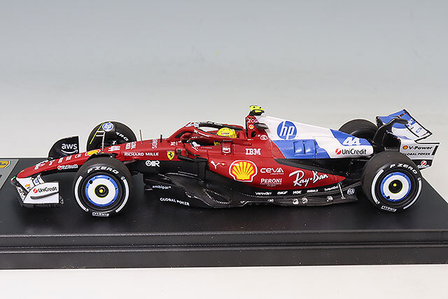 ルックスマート 1/43 フェラーリ SF-25 2025 F1 マイアミGP #44 L