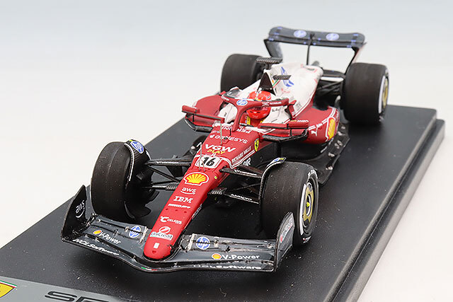 ルックスマート 1/43 フェラーリ SF-25 イタリアGP 2025 #16 C.ルクレール