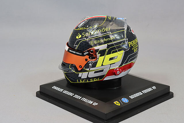 ルックスマート 1/5 ヘルメット シャルルルクレール 2024 F1 モンツァGP