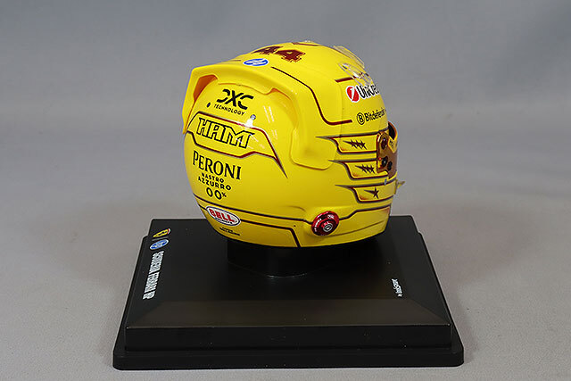 ルックスマート 1/5 ヘルメット L.ハミルトン スクーデリア フェラーリ