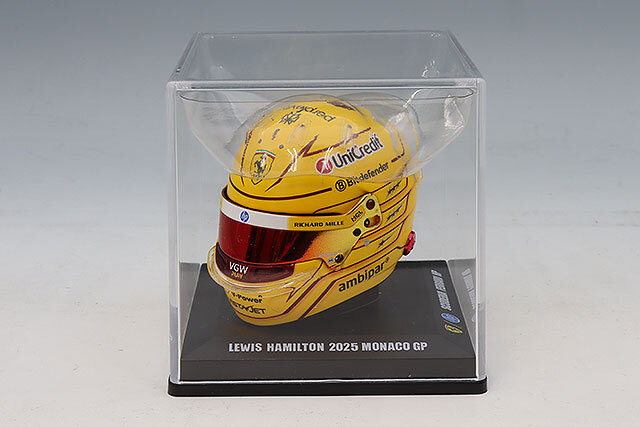 ルックスマート 1/5 ヘルメット L.ハミルトン スクーデリア フェラーリ