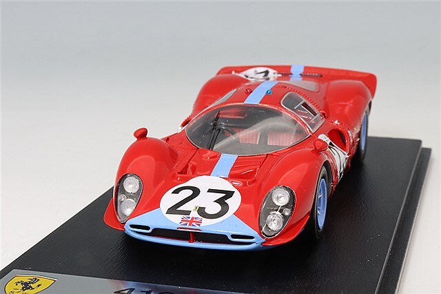ルックスマート 1/43 フェラーリ 412P 1967 ルマン24H #23 R