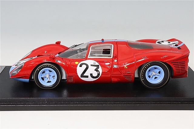 ルックスマート 1/43 フェラーリ 412P 1967 ルマン24H #23 R
