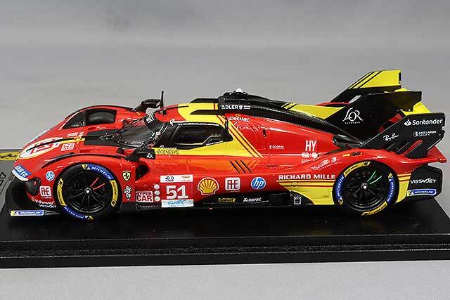 ぴろ☆ 　looksmart 1/43 フェラーリ 499P ルマン24H ルックスマート 1/43 フェラーリ 499P AF CORSE 2023 ルマン24H