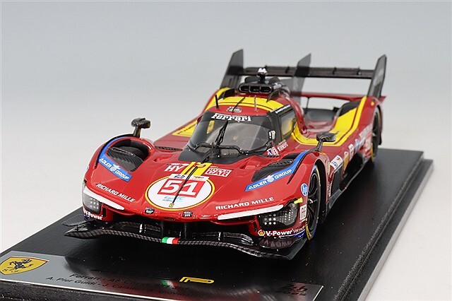 ルマン さん専用 ルックスマート 1/43 フェラーリ 499P フェラーリAFコルセ 2025 ルマン