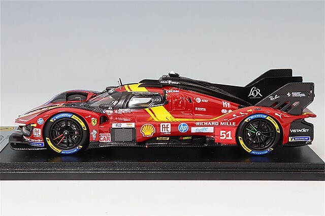 ルックスマート 1/43 フェラーリ 499P フェラーリAFコルセ 2025 ルマン