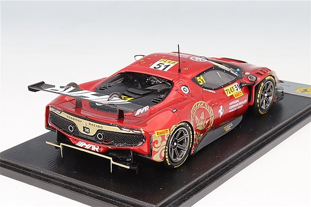 ルックスマート 1/43 フェラーリ 296 GT3 Harmony Racing 2024 FIA GT