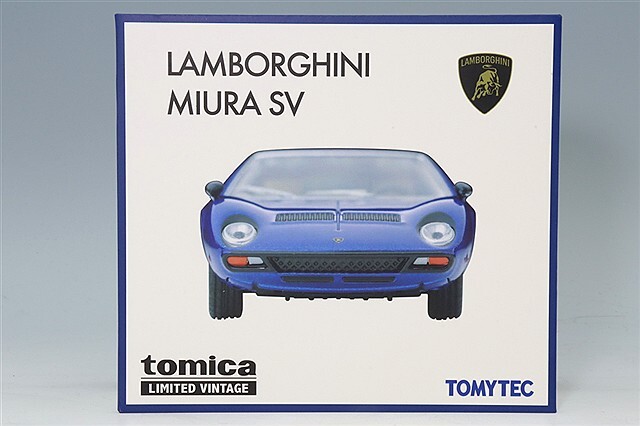トミカリミテッドヴィンテージ 1/64 ランボルギーニ ミウラ SV 青