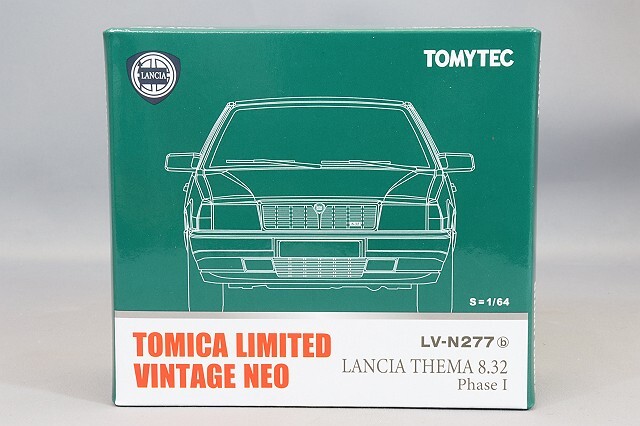トミカリミテッドヴィンテージ ランチア テーマ 8.32 フェーズⅠ＆Ⅱセット LV-N277b ランチア テーマ 8.32 フェーズI（緑） | 製品をさがす