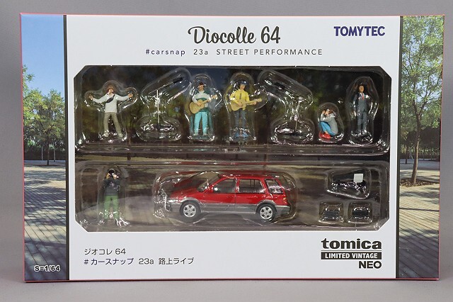 トミカリミテッドヴィンテージ NEO 1/64 ジオコレ64 #カースナ23a 路上