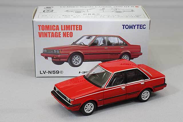 【3台】トミカ　リミテッド　ビンテージ　ネオ　カリーナ　1/64 トミカリミテッドヴィンテージ NEO 1/64 トヨタ カリーナ 1600GT