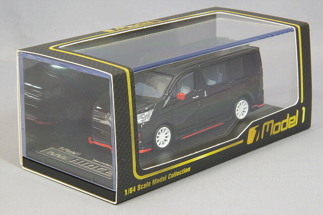 MODEL 1 (モデルワン) 1/64 トヨタ ハイエース 300 カスタムVer. ブラック