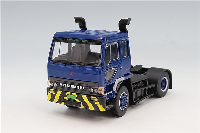MODEL1 (モデルワン) 1/64 三菱 FUSO ザ グレート 1986 ブルー