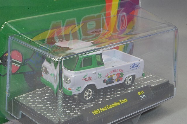 M2 フォードエコノライントラック ガッサー タートルワックス(チェイスカー) M2マシーン 1/64 1965 フォード エコノライン トラック ガッサー