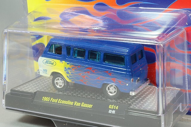 M2 フォードエコノライントラック ガッサー タートルワックス(チェイスカー) M2マシーン 1/64 1965 フォード エコノライン トラック ガッサー
