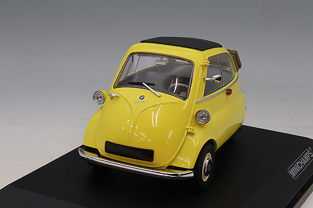 ミニチャンプス 1/18 BMW イセッタ 1955 イエロー