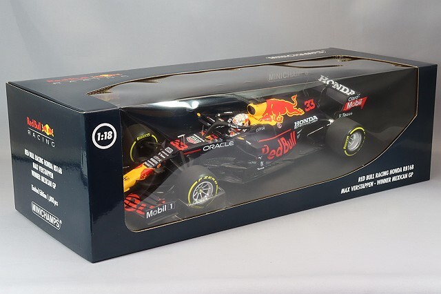 ミニチャンプス 1/18 レッドブル レーシング ホンダ RB16B 2021 F1