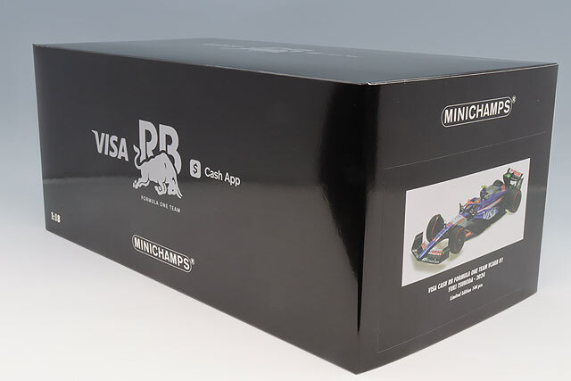 ミニチャンプス 1/18 レーシング・ブルズ 2024 マイアミGP 角田裕毅 楽天市場】ミニチャンプス 1/18 レーシング・ブルズ VCARB 01 No