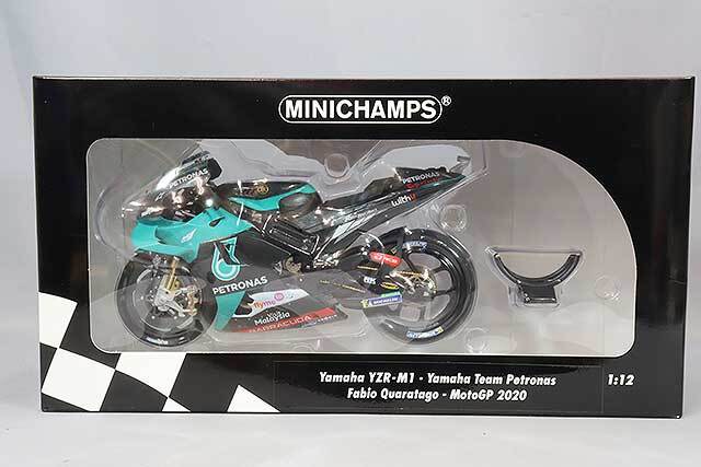 ミニチャンプス1/12 ヤマハ YZR-M1 ヤマハ チーム ペトロナス 2020